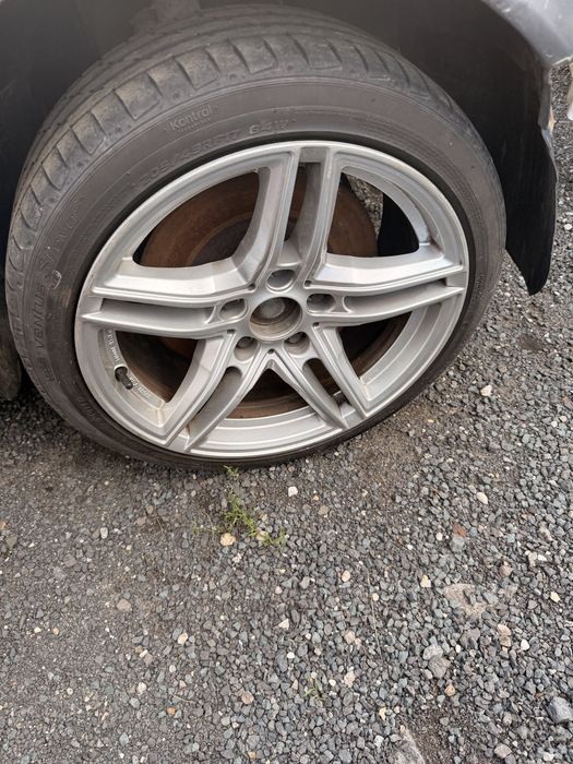 Alufelgi Borbet z oponami  17” 5x120 Bmw