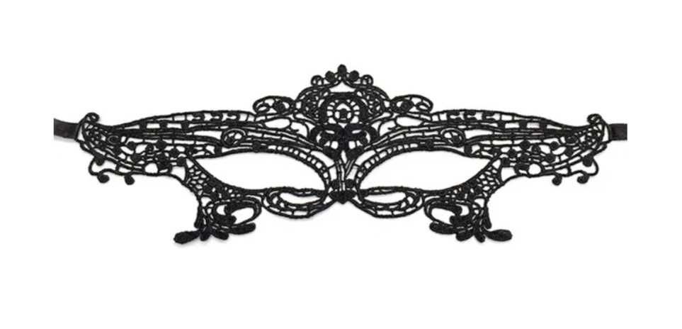 Кружевная маска, карнавальная, игровая, сексуальное белье секс білизна