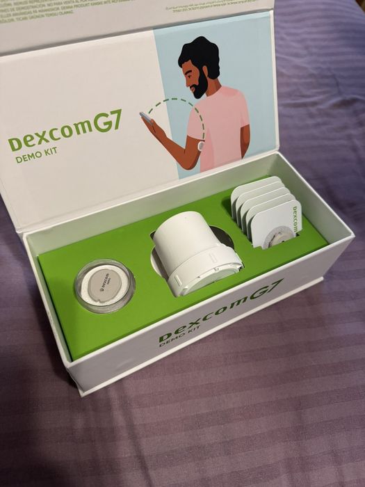 Сенсор для вимірювання цукру в крові  Dexcom g7