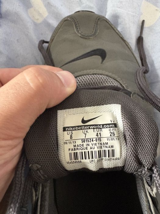 Buty Nike Shox NZ szaro-zielone (Volt) rozmiar 41