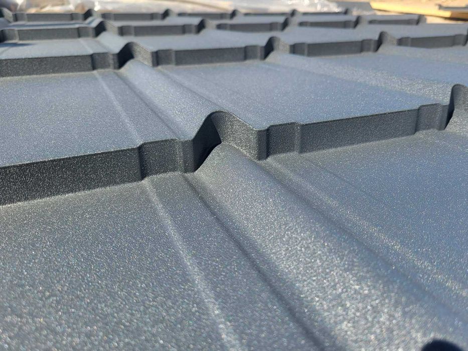 Металочерепиця Металлочерепица. Виробництво.  Черепиця на дах