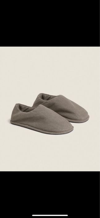 Pantufa Tipo Babucha Linho Zara Home NOVO