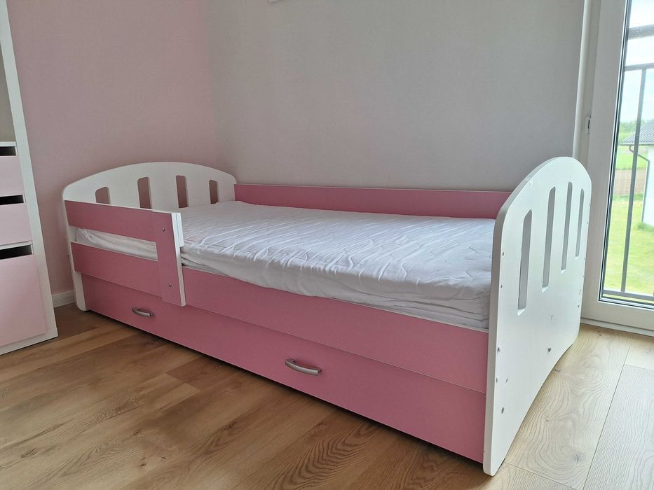 Łóżko dziewczęce 180x90 cm
