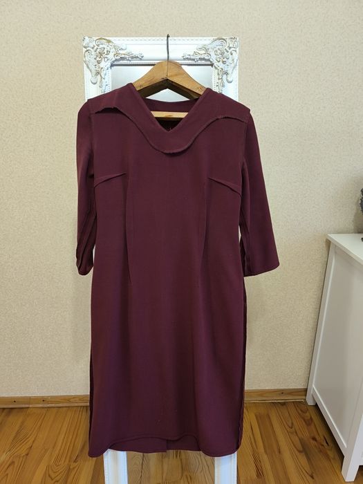 Продам бордову сукню та повязку для голови