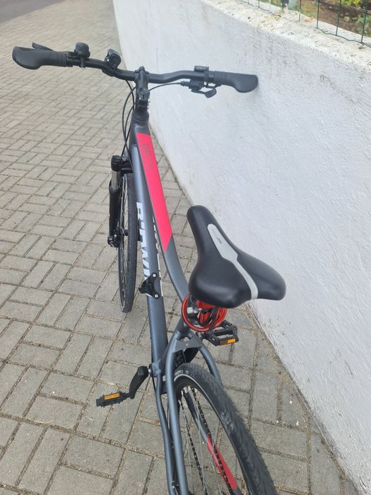 Bicicleta RIVERSIDE 500 Azul escuro.
