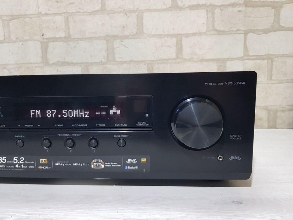 Пульт! 5.2 AV ресивер Pioneer VSX-535 5х150Вт,Bluetooth, 4K,HDMI,8К