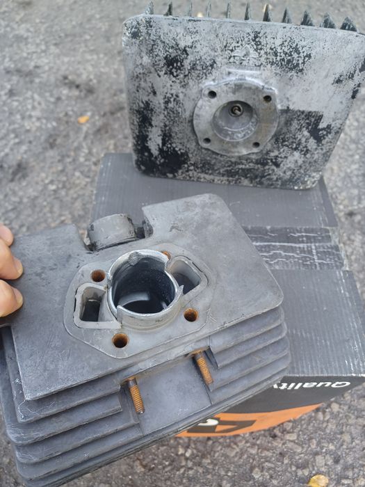 Kit cilindro colaca e pistão zundapp 5v