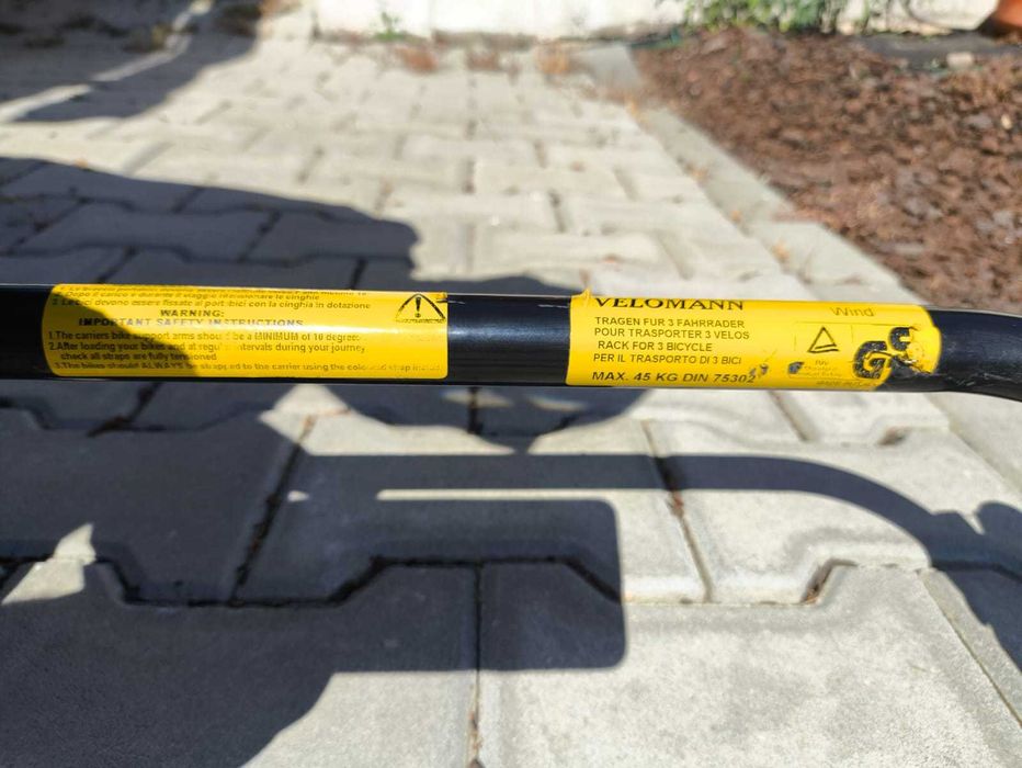 Suporte para 2 bicicletas porta traseira