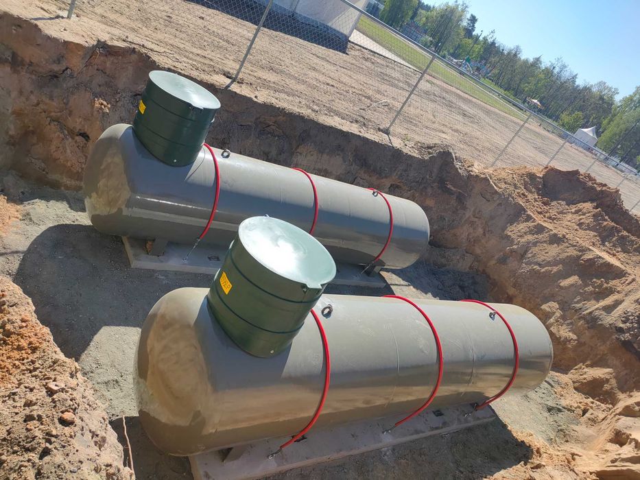 Zbiornik butla na gaz propan 2700 3700 4850 6400 montaż LPG
