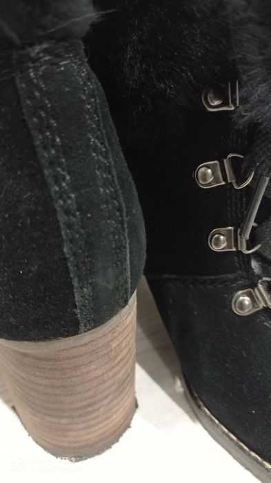 Ботинки/замш/зима