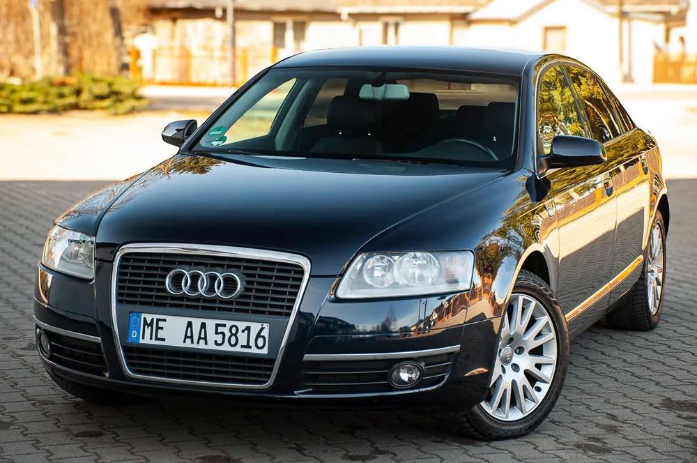 Audi A6 Limousine 2.4 Benzyna 177ps Klimatronic Skóra Czujniki PDC Pełen Serwis