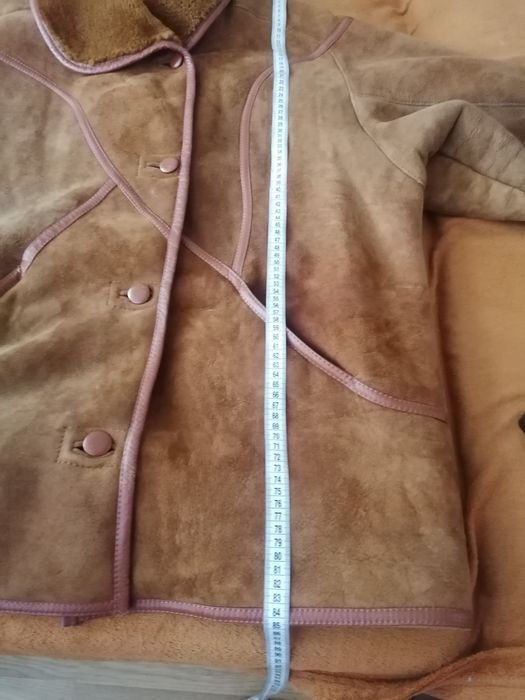 Kożuch naturalny damski