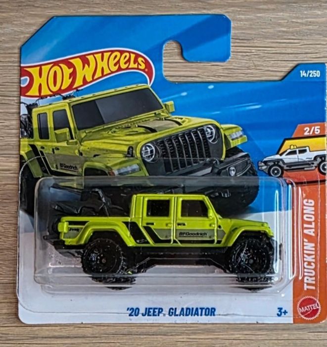 20 jeep gladiator hot wheels