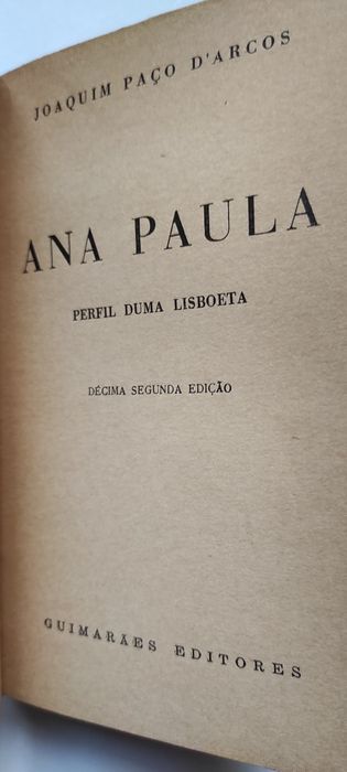 Ana Paula de Joaquim Paço D'Arcos