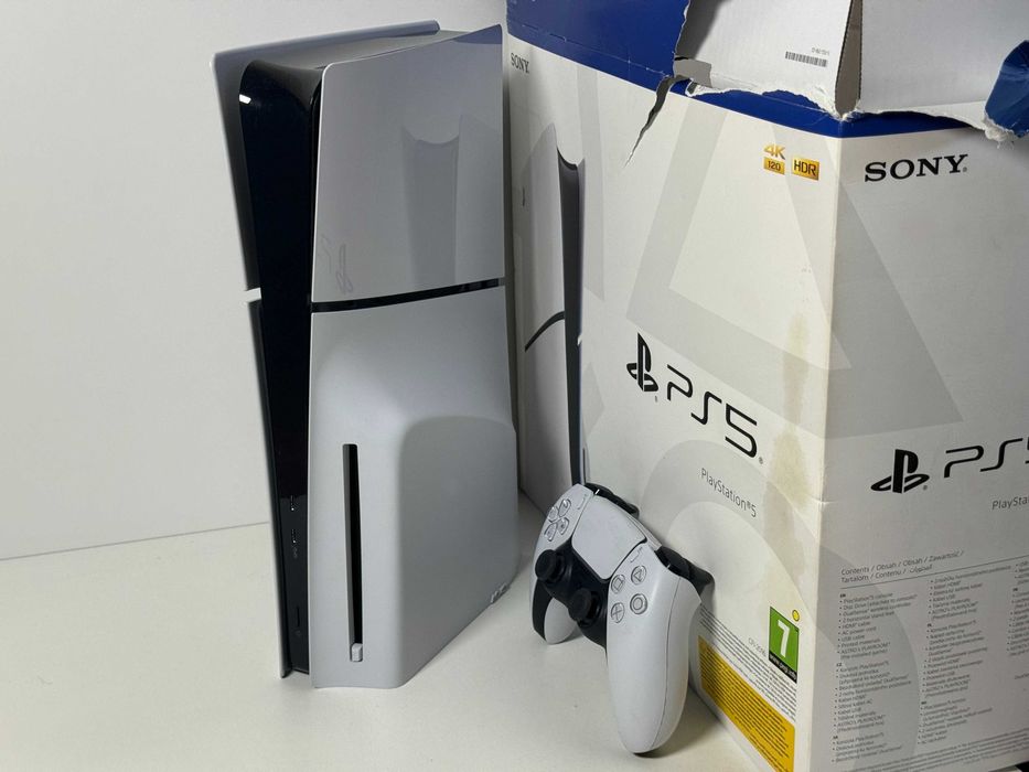 Konsola PlayStation 5 PS5 1TB Slim z napędem + Pad DualSense - Gwarancja -
