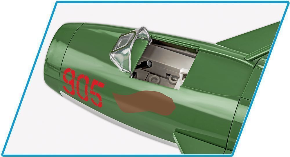 Klocki Cobi 5825 Samolot Lim-5 (Mig-17F) East Germany Air Force 575 El