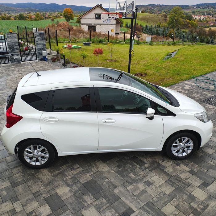 Nissan Note 1,2 benzyna, navi, klima, serwis, niski przebieg, bogate wyposażenie.