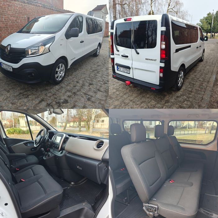 Wynajem Busa 9 osobowy Renault Trafic