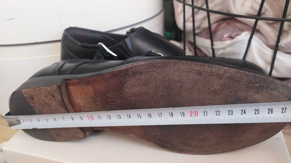 Venezia Vero Cuoio skórzane półbuty skóra naturalna 41/42 stan dobry