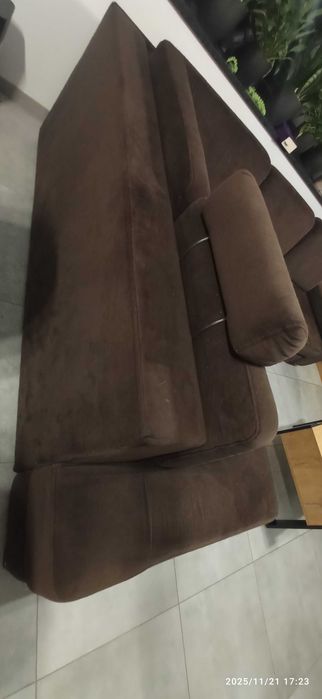 Kanapa rogówka salon brązowa 280 x 200cm