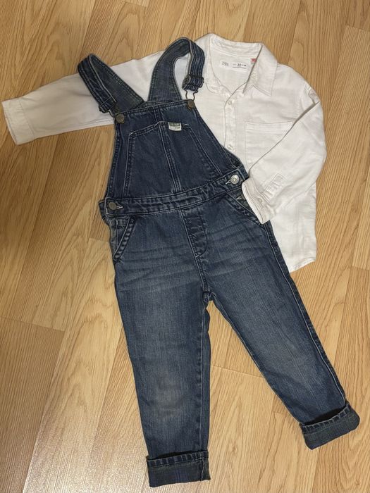 Святковий костюм/святковий набір/комбінезон з рубашкою Zara
