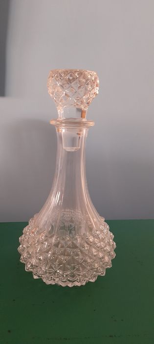 Garrafas de cristal vintage