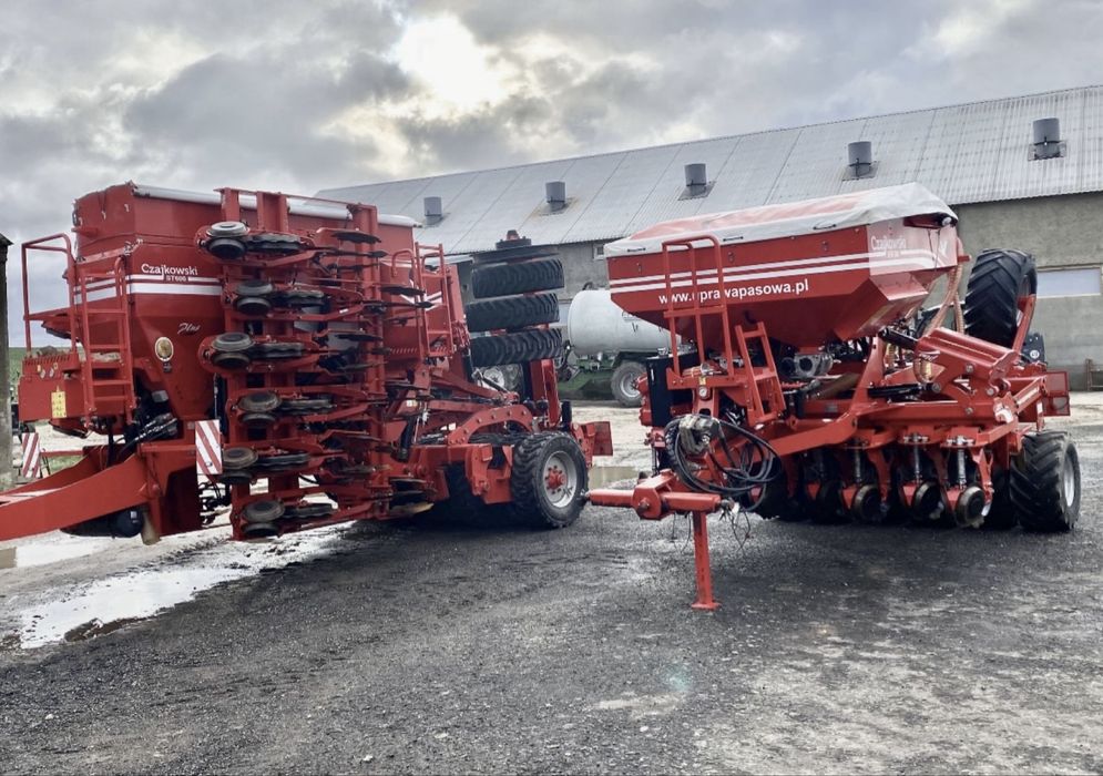 Siew pasowy strip-till Czajkowski Claas