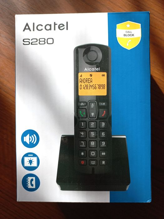 Telefon bezprzewodowy Alcatel S280