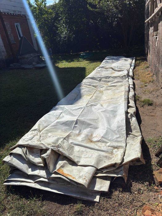 Банерна тканина б/в 15x19 для господарчих потреб