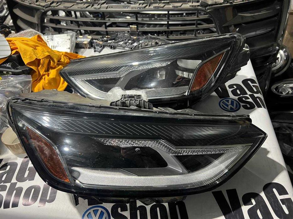 LED Фары Audi A4 B9 USA Лед Ауди А4 Б9 США Фонари A4 Фара Traide In