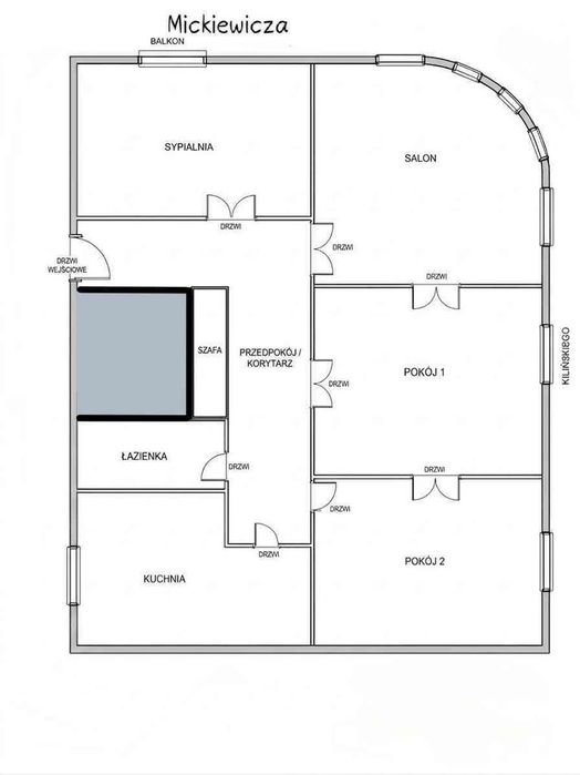 Mieszkanie 123,8 m² |4 pokoje |1 piętro |prywatna działka z KW