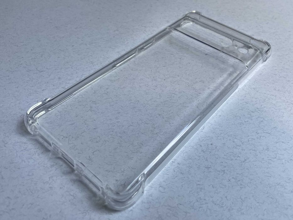 Google Pixel 7 Pro чохол прозорий силіконовий AirBag силиконовый чехол