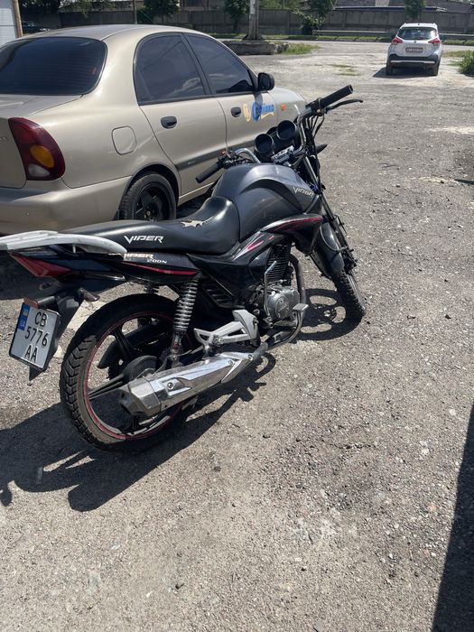 Продам мотоцикл Viper 200n