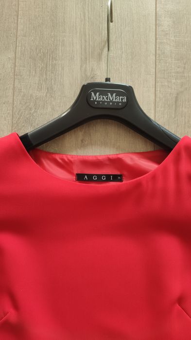 Czerwona sukienka świąteczna na wesele na sylwestra AGGI rozmiar 36, s