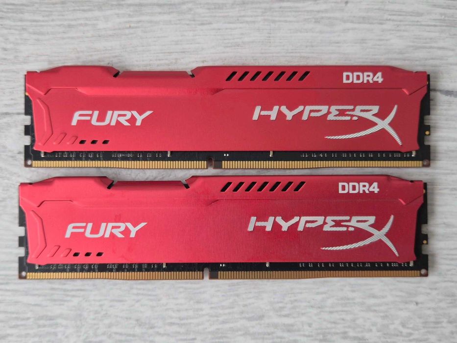 пам'ять DDR4 32GB Kit (2x16) 2400MHz CL15 HyperX FURY. Trade-IN