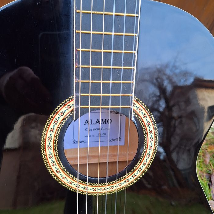 Gitara klasyczna ALAMO  CL-60 , pełnowymiarowa, akcesoria,  OUTLET