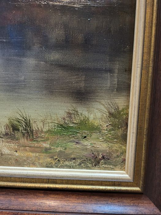 Obraz olejny namalowany na płótnie Vera Scoula-Schmidt