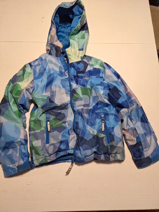 Kurtka narciarska 4F  chłopięca roz.110 z membrana 8000 NeoDry