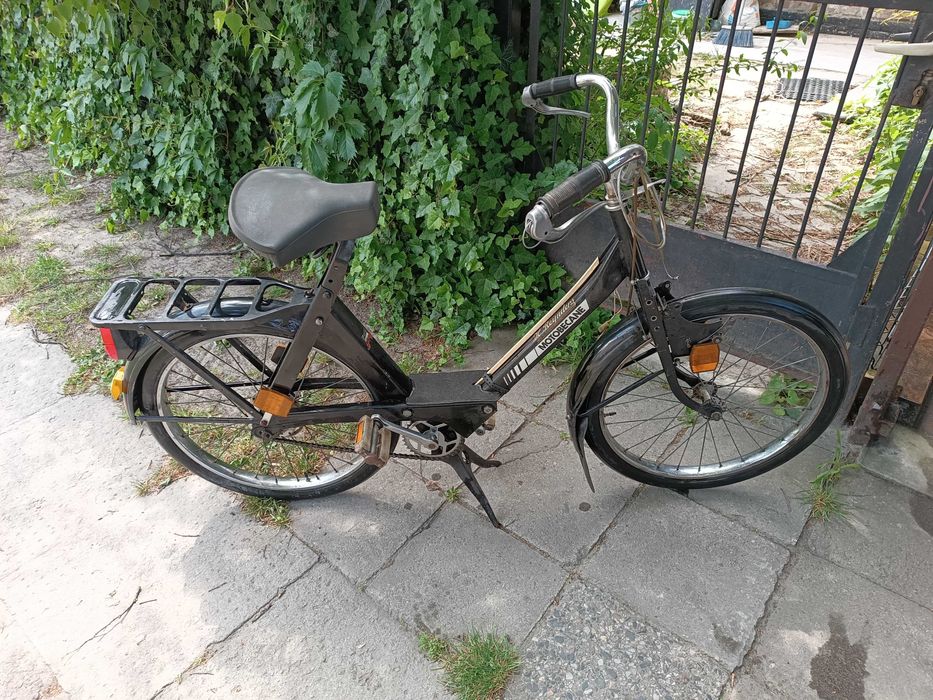 Rower z silnikiem spalinowym - velo solex 3800 motobecane