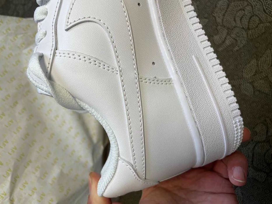 Buty sportowe Nike_Air_Force_1_Low_07_White_Gum Rozmiar R.43