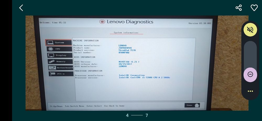 Материнська плата Lenovo LTS-1 MB 16820-1 (i5-7200U 3,1Ghz, HD Graphic