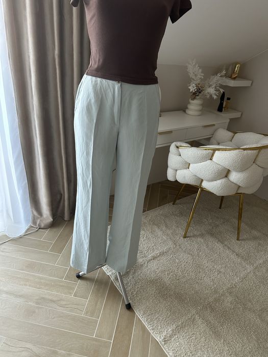 Spodnie rozm S Len wiskoza