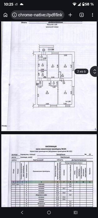 Продається нежитлове приміщення вул Запорізька,буд.24 пр.101