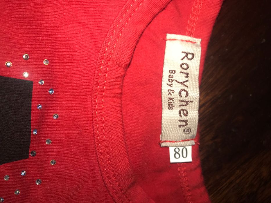 Бодік новорічний RORYCHEN дитячий розмір 80 новий ціна 49 грн