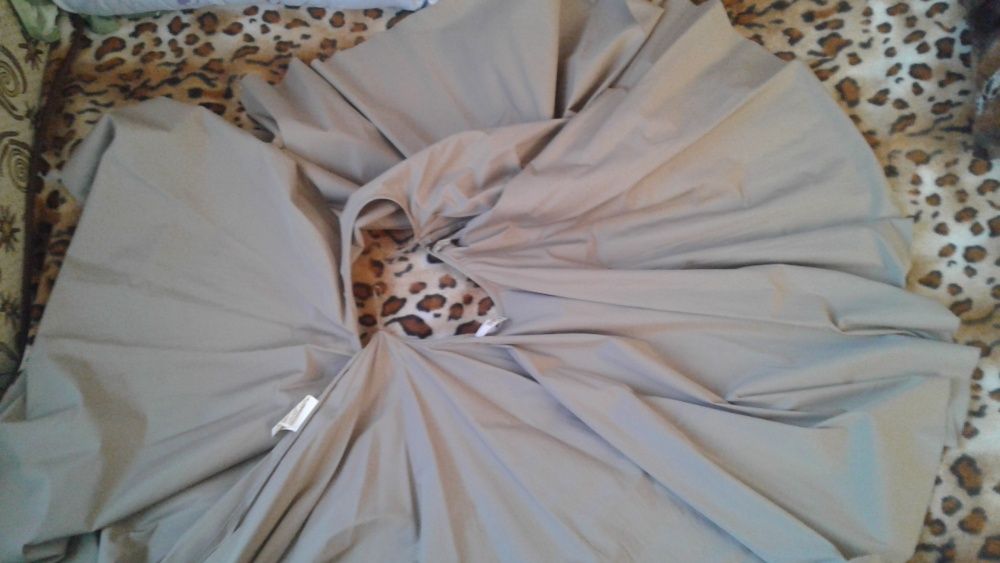 Prada италия оригинал шикарная миди-юбка-солнцеклеш м-л