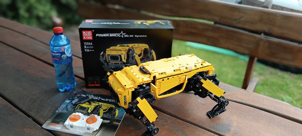 Robot Pies zdalnie sterowany MouldKing lego aplikacja pilot mould king