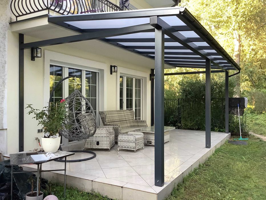 Zadaszenie tarasu, pergola.