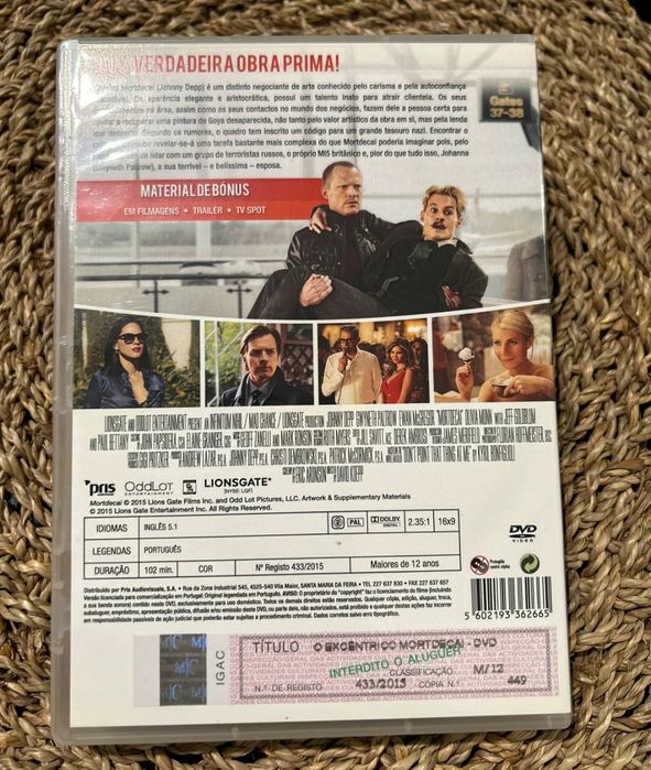 DVD o excêntrico Mordecai