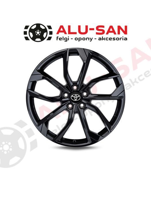 Nowe Alufelgi 18" Toyota Rav4 C-HR Auris Avensis Prius+  Czarny Połysk