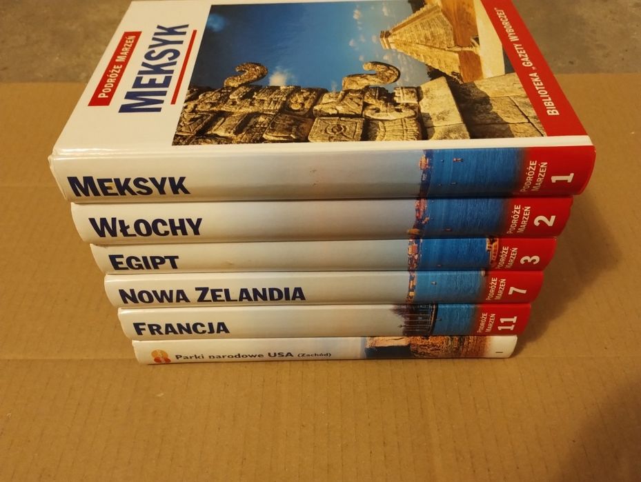 6x podróże marzeń, książki podróżnicze, Albumy